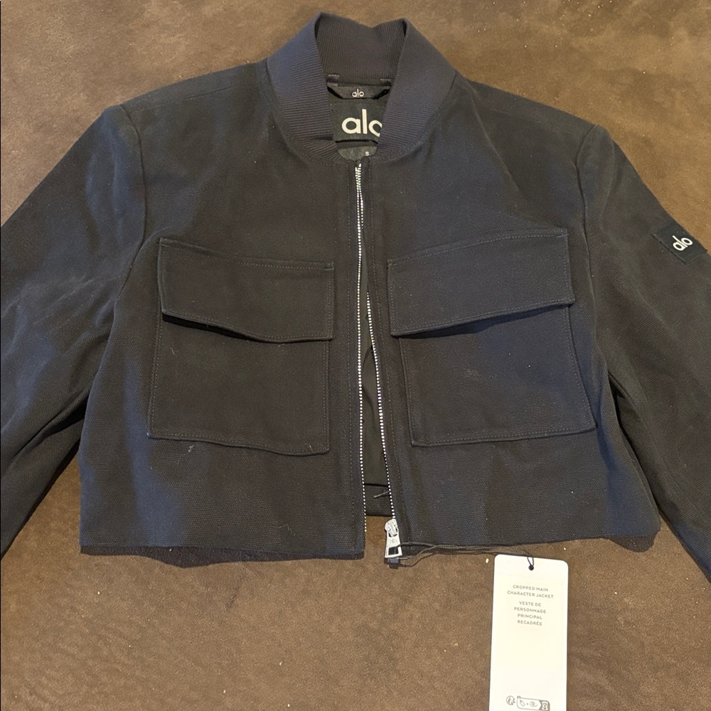 ALO Yoga Black Character Jacket
